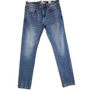 Grayers Edward Stretch Slim Fit Denim Vintage Wash Men 32x32 $125 Original MSRP